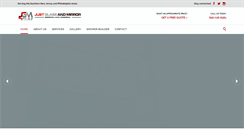 Desktop Screenshot of justglassandmirror.com